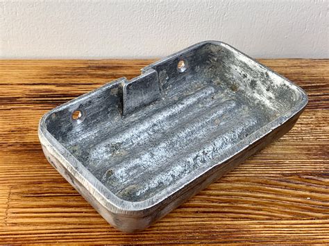 Vintage Metal Soap Holder 